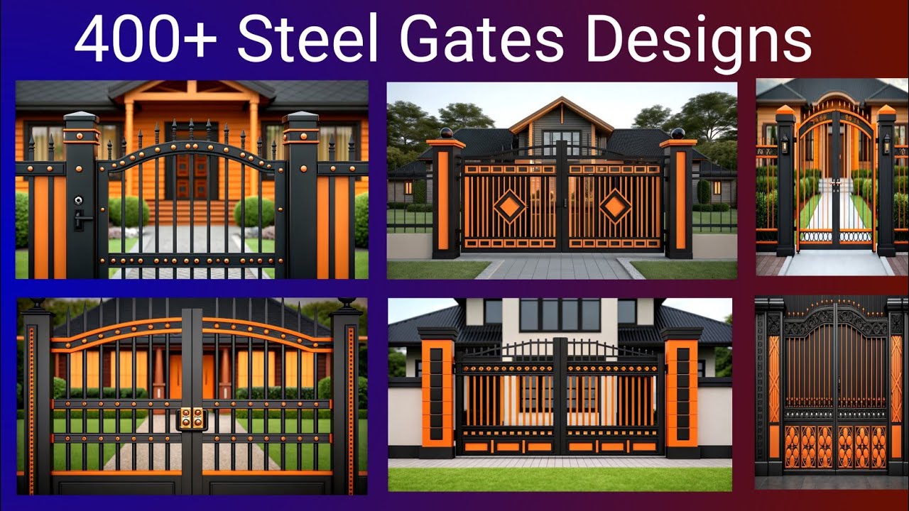 Gate design | Beautiful gate design for home | Best main gate design for home | Steel main gate