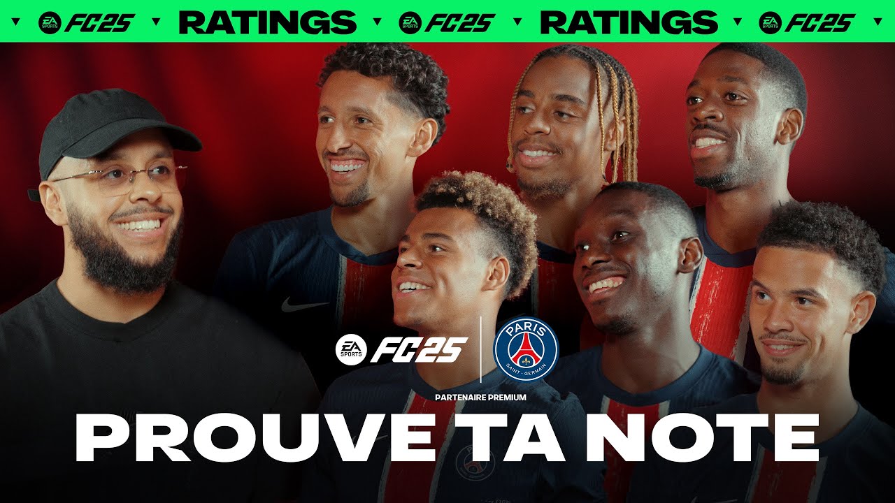 🚨 LES NOTES FC25 SONT LÀ ! Nos Parisiens méritent-ils leurs notes ? 👀