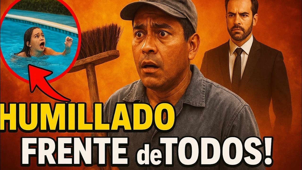 EL FAXINERO HÉROE salva a la hija del MILLONARIO… y es HUMILLADO frente a TODOS! 😱