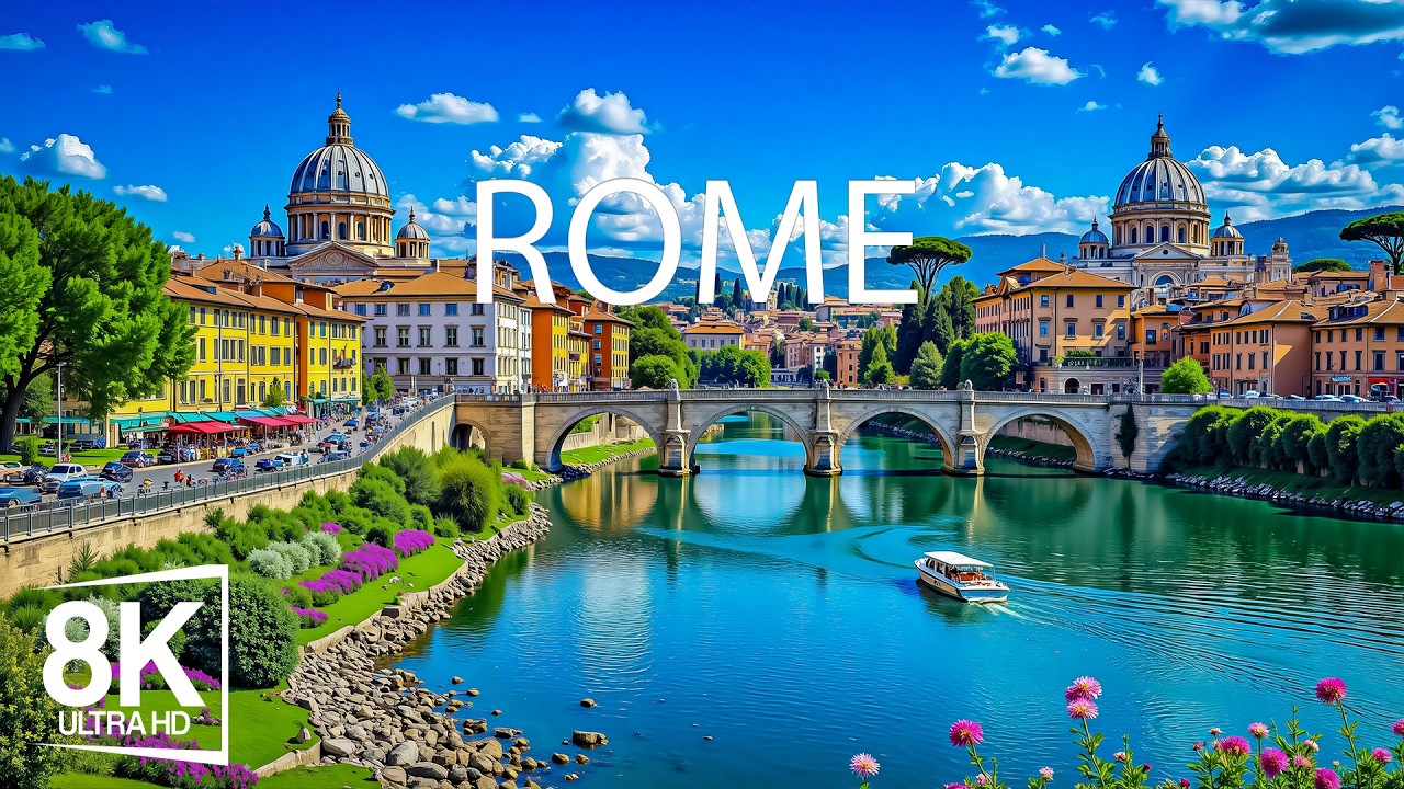 Rome 8K UHD &ndash; Timeless Wonders of the Eternal City | History, Architecture & Culture