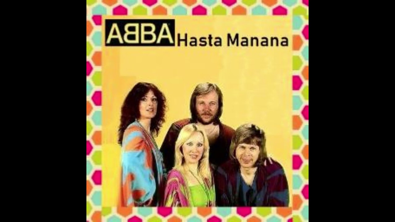 ABBA - HASTA MANANA - DRUMS AND VOCAL ONLY.