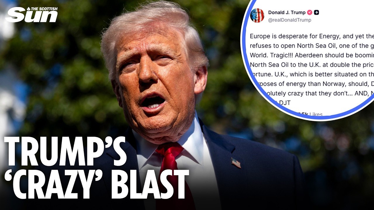 Furious Donald Trump BLASTS &lsquo;crazy&rsquo; Keir Starmer in bizarre &lsquo;tragic&rsquo; Aberdeen rant