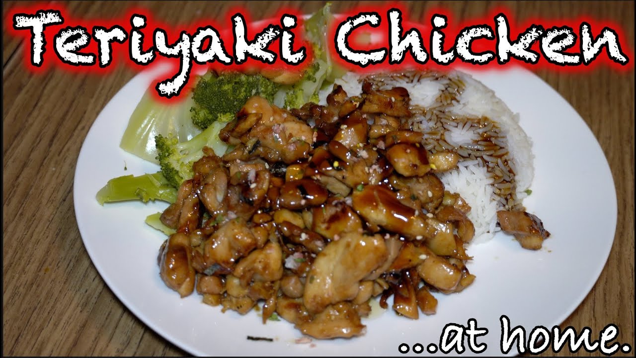 Teriyaki chicken | Copycat Sarku Japan (Mall Food Court style) 4K
