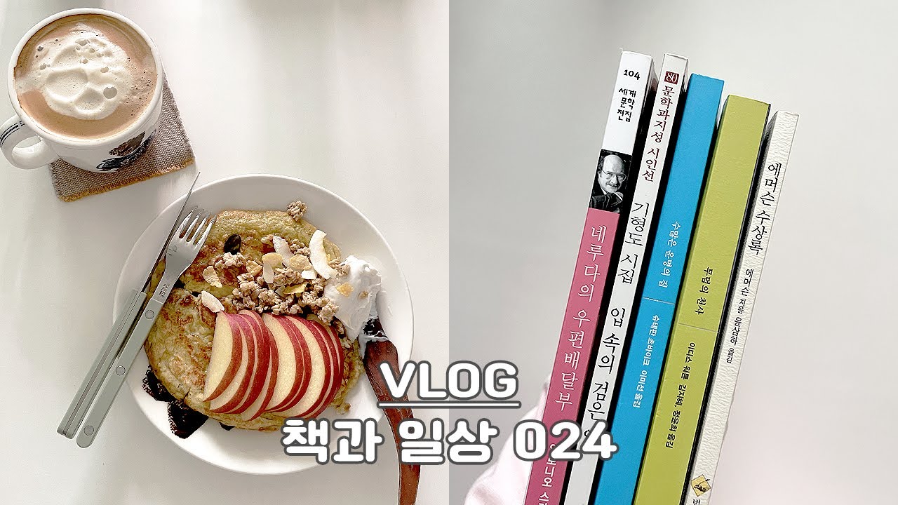 VLOG | 책과 일상 024