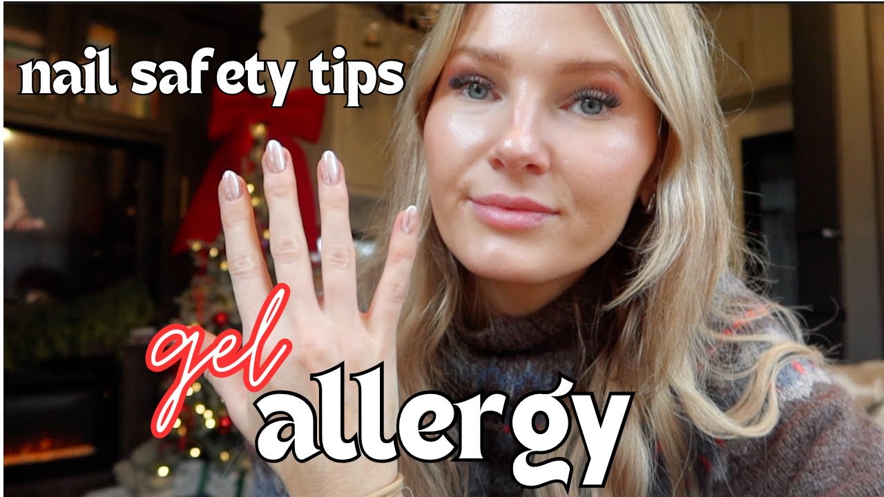 GEL ALLERGY chats | how i do my nails at home