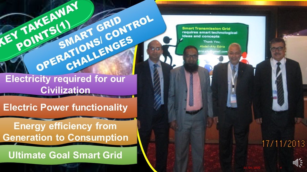 Dr.Tariq Masood PhD | Electrical Power | Smart Grid Operations | Control Challenges | Lecture No.1