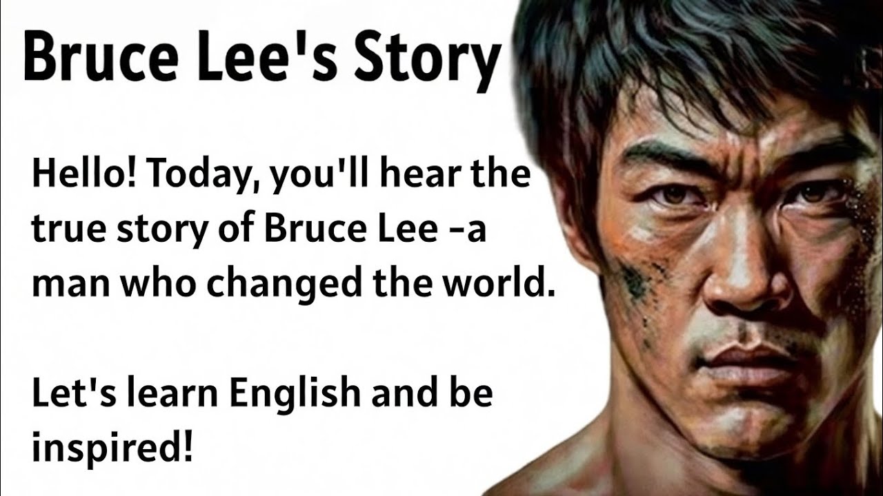 Bruce Lee's True Life Story || Learn English Through Story Level 2 🔥 || English Listening Practice ✅