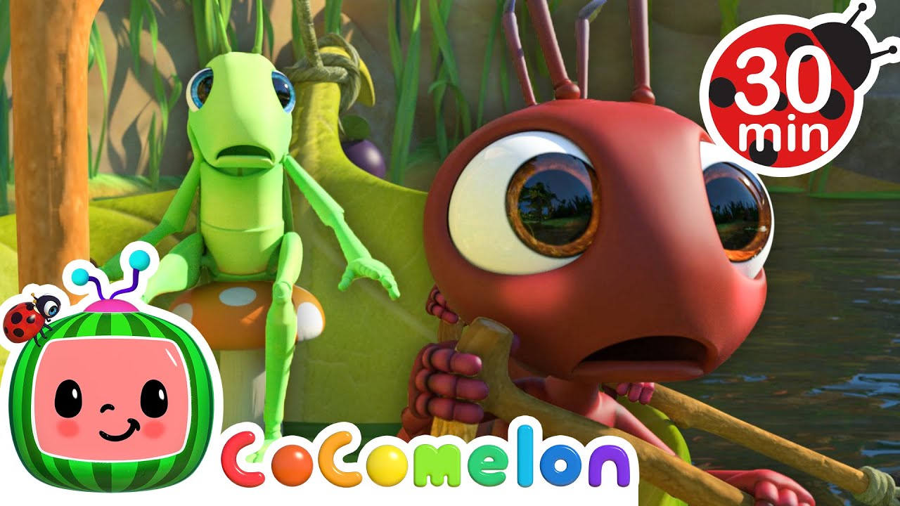 Row, Row, Row Your Boat Sing Along | CoComelon | Animals for Kids | Sing Along | Learn about Animals