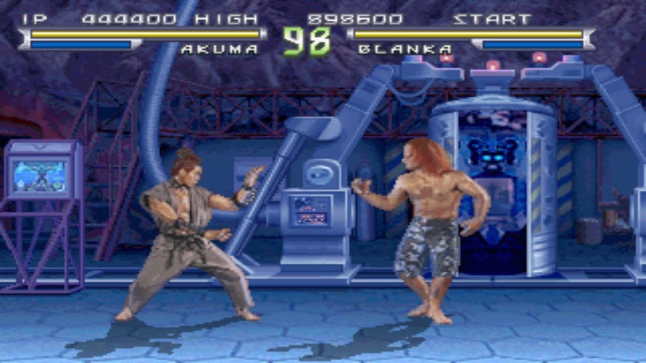 Street Fighter: The Movie [Saturn] - play as Akuma