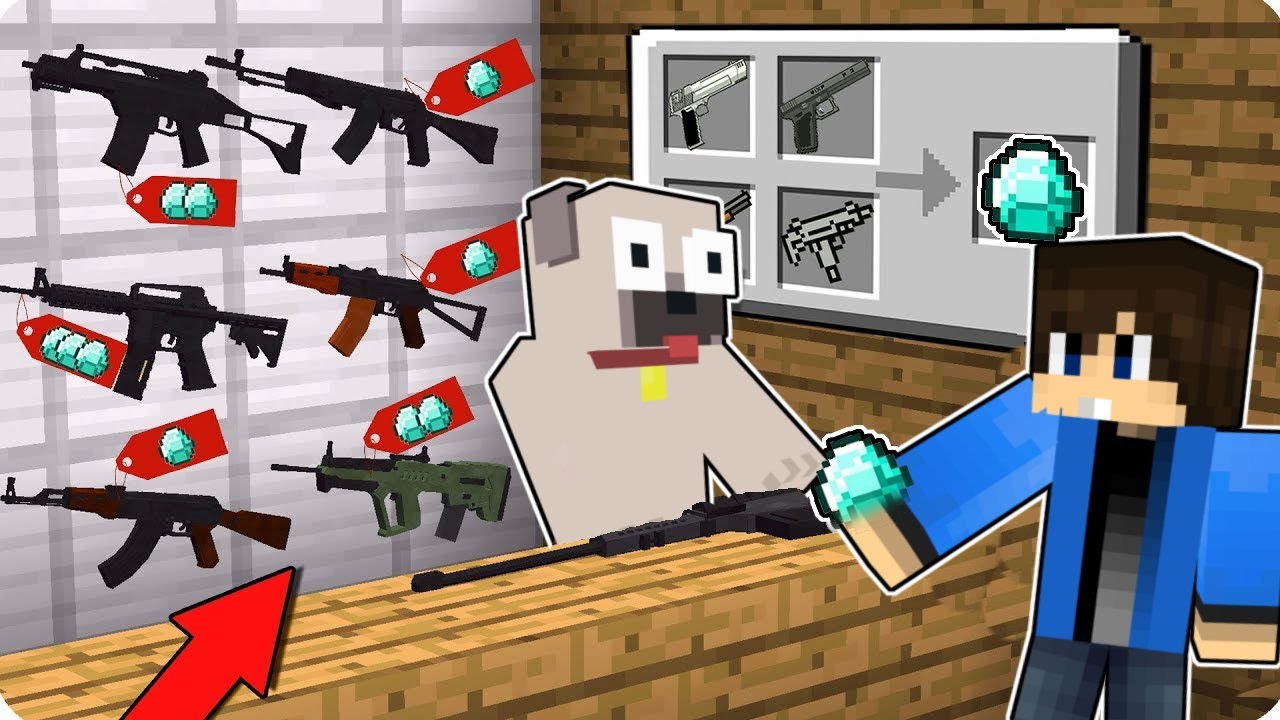FEGYVERBOLTOT NYITOTTAM A MINECRAFTBAN!