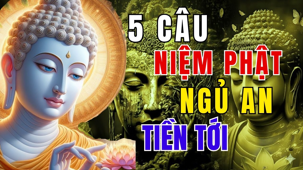 RẤT LINH NGHIỆM: 5 CÂU NIỆM PHẬT TRƯỚC KHI NGỦ GIÚP NGỦ AN, TIỀN TỚI 🙏