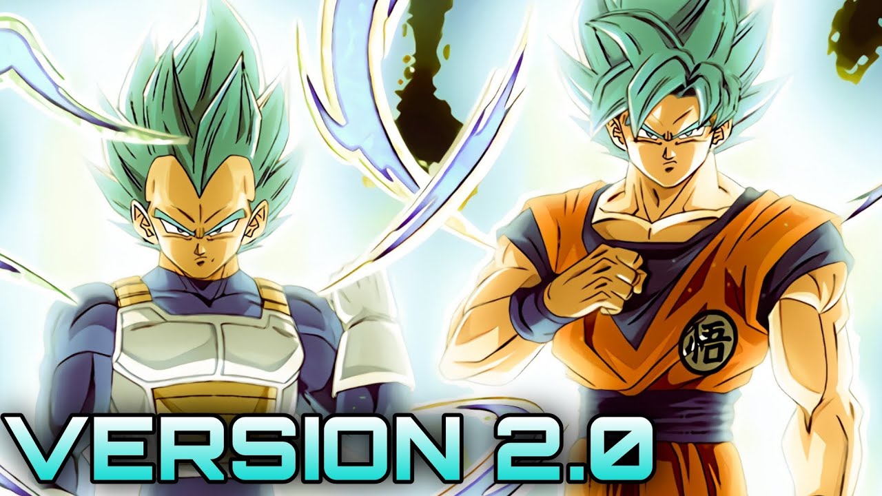 DBZ Dokkan Battle: Goku SSJ Blue & Vegeta SSJ Blue Agl LR (Intro) OST [ANTI NIGHTCORE Version 2.0]