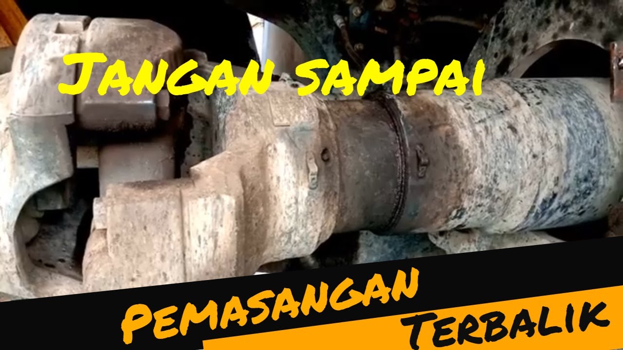 Cabin bergetar Karena pemasangan  shaft terbalik HD 785 komatsu