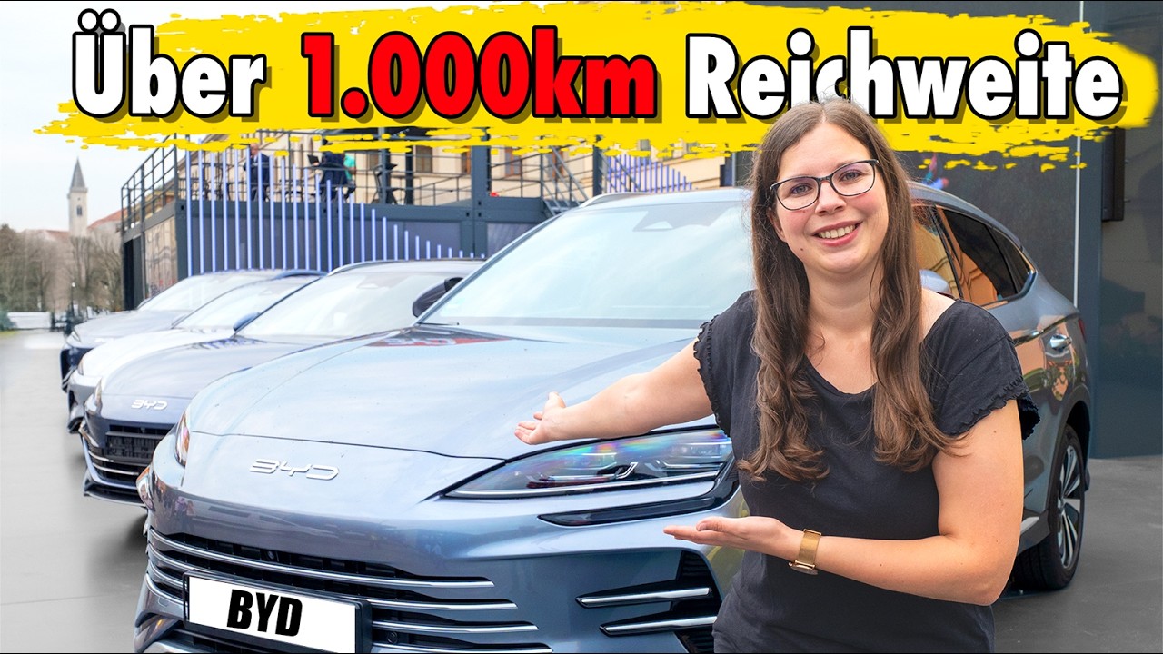 BYD zeigt es allen mit über 1.000km Reichweite & Laden schneller als Tanken!