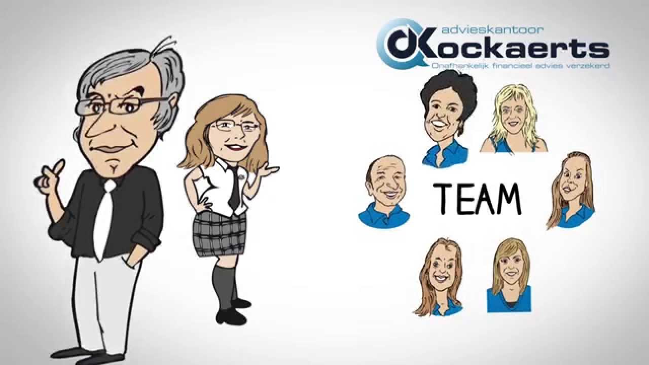 Advieskantoor Kockaerts bedrijfscartoon