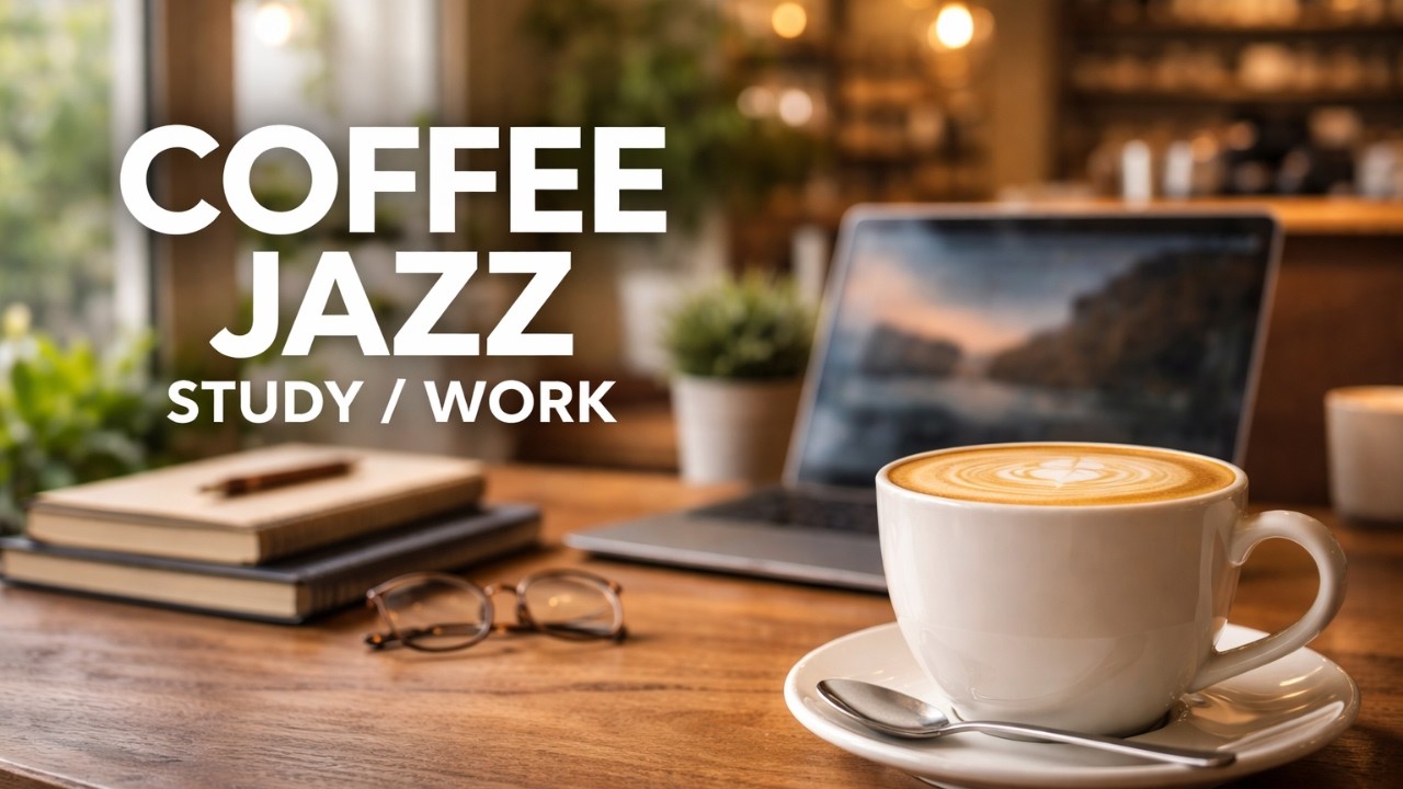 Work From Cafe Jazz — Smooth Coffee Shop Ambience