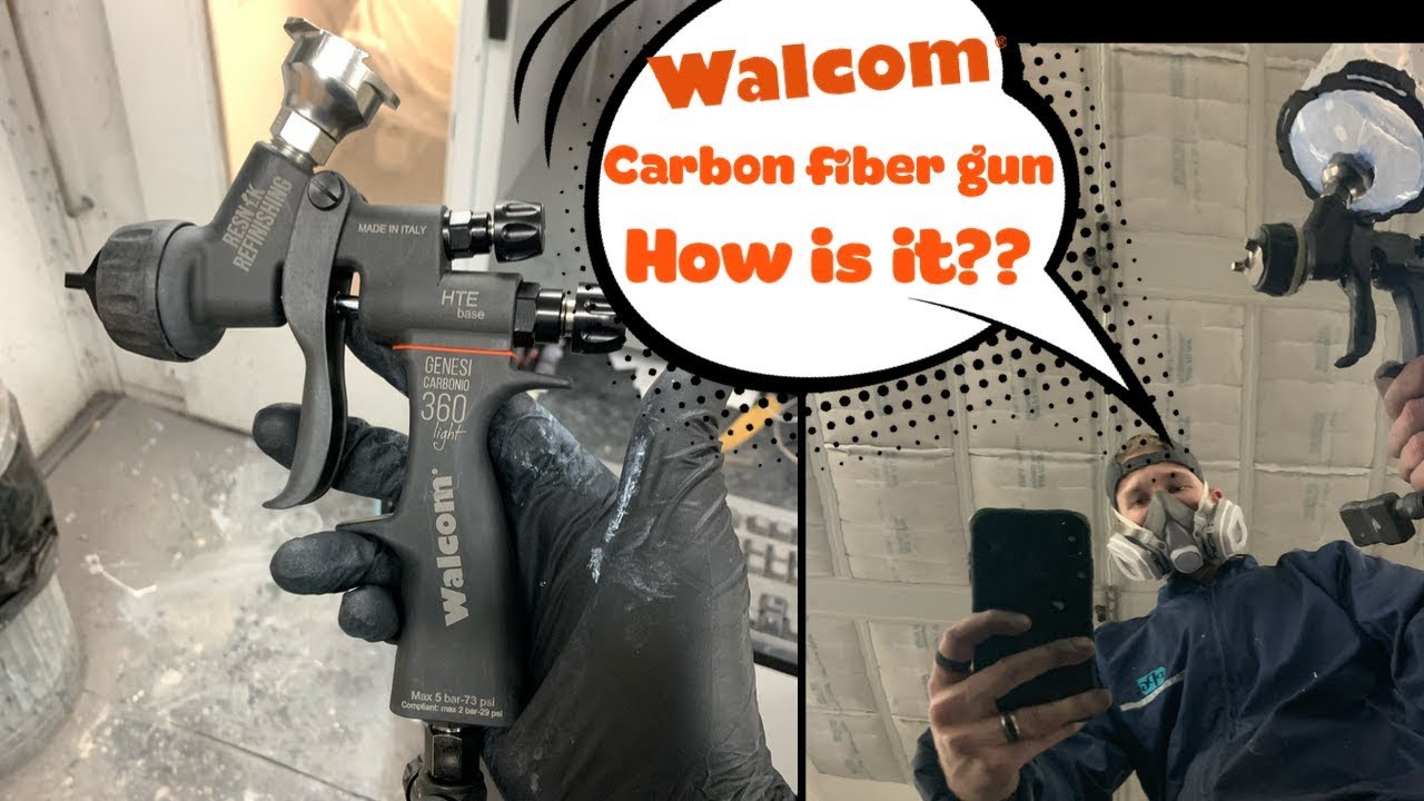 Walcom Spray gun review (carbon fiber)