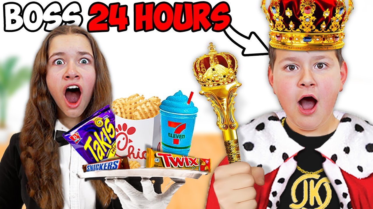 OUR BROTHER is our BOSS FOR 24 HOUR!!
