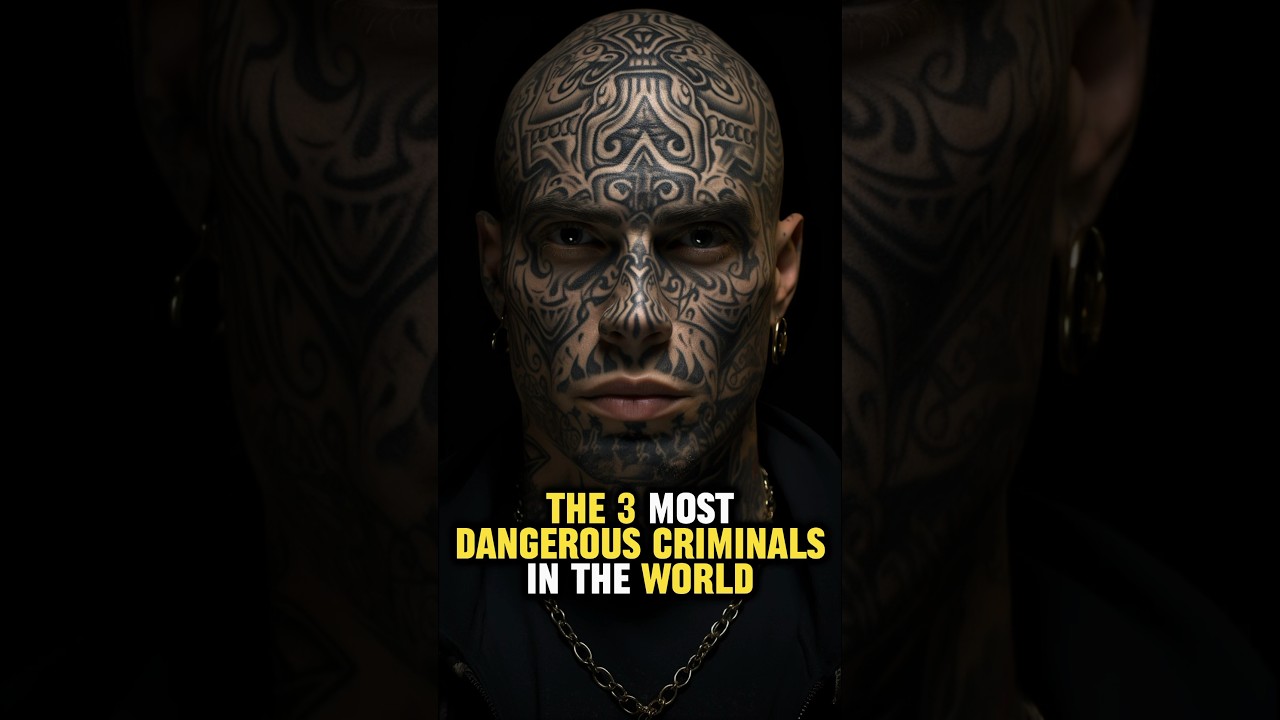 The 3 Most Dangerous Criminals in the World 👀 #most #dangerous #criminal