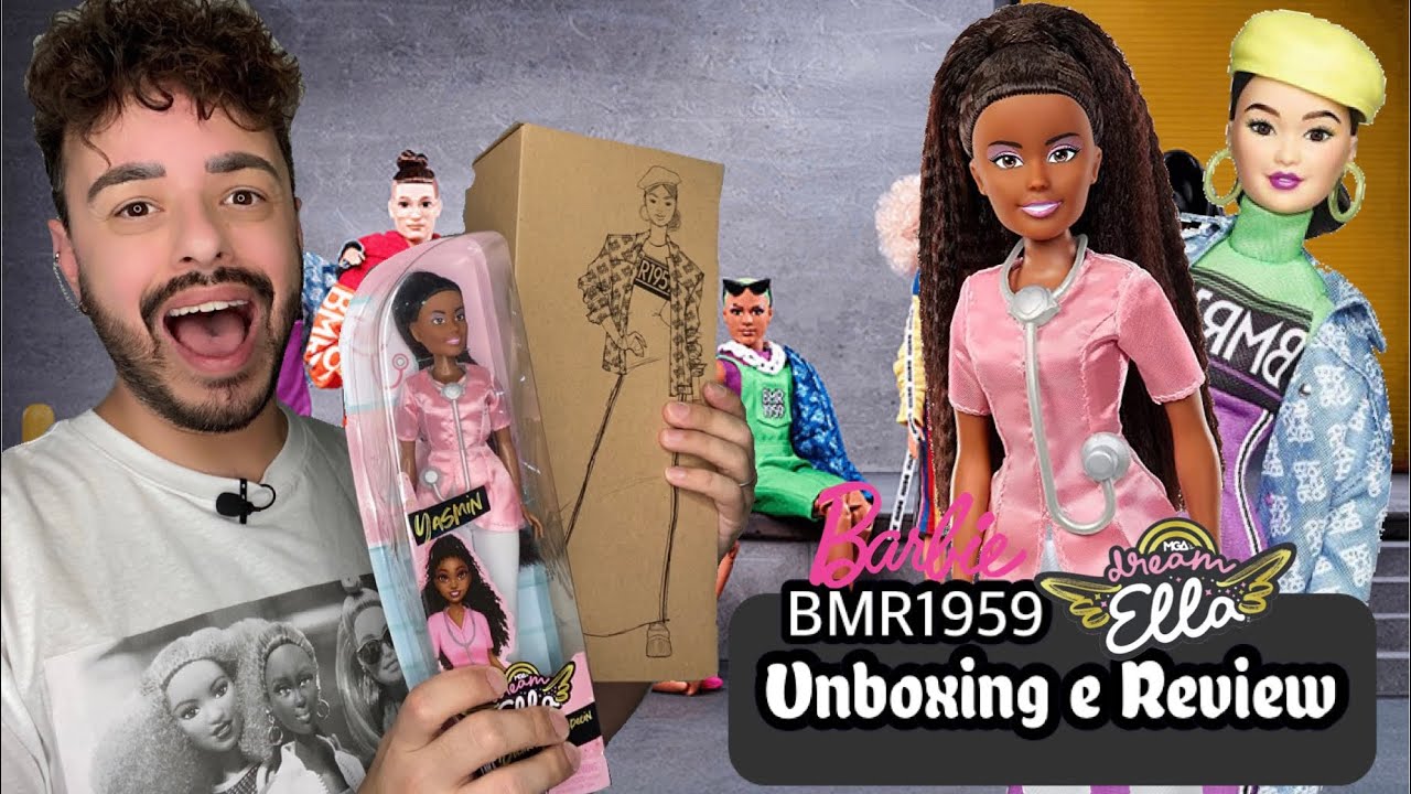 Barbie BMR1959 x Dream Ella Yasmin - Unboxing e Review PT BR
