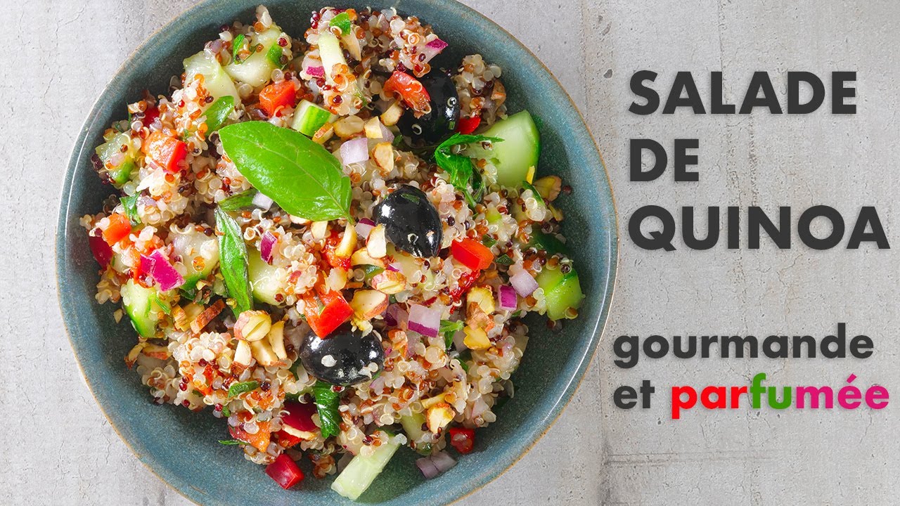 Recette De Salade Au Quinoa VG 𑁍 Pankaj Sharma