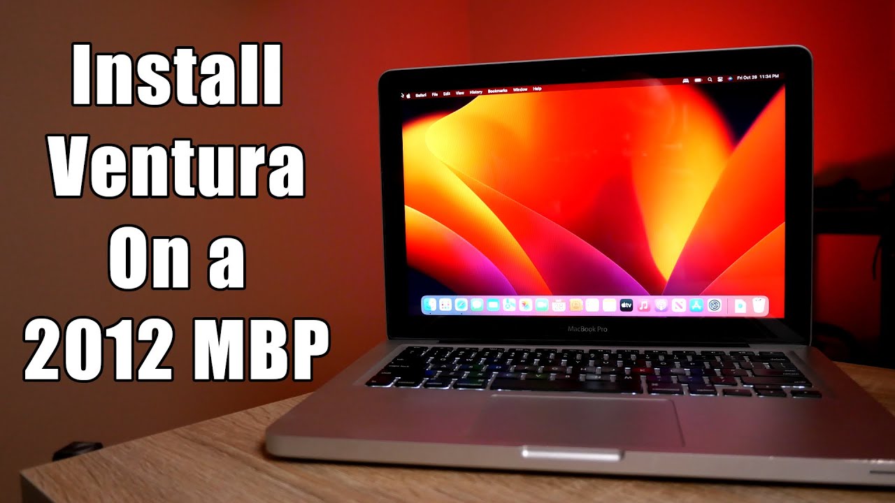 Как установить Ventura на MacBook Pro 2012 года