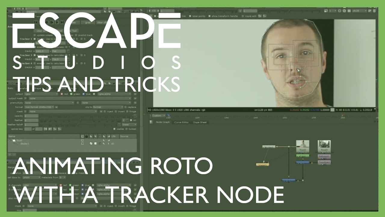 Tips and Tricks - Animating roto with a tracker node