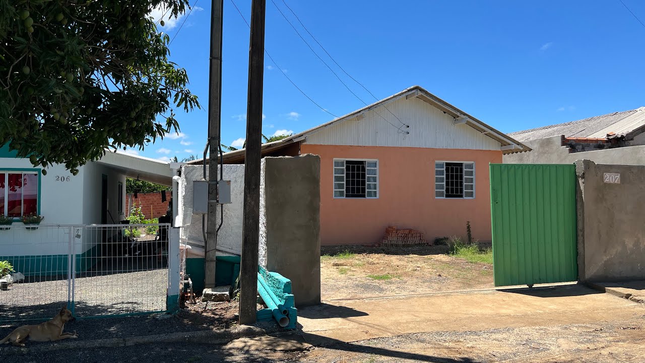 CASA EM IBAITI COM LOTE GRANDE E ÁGUA GRÁTIS R$ 119 MIL REAIS 