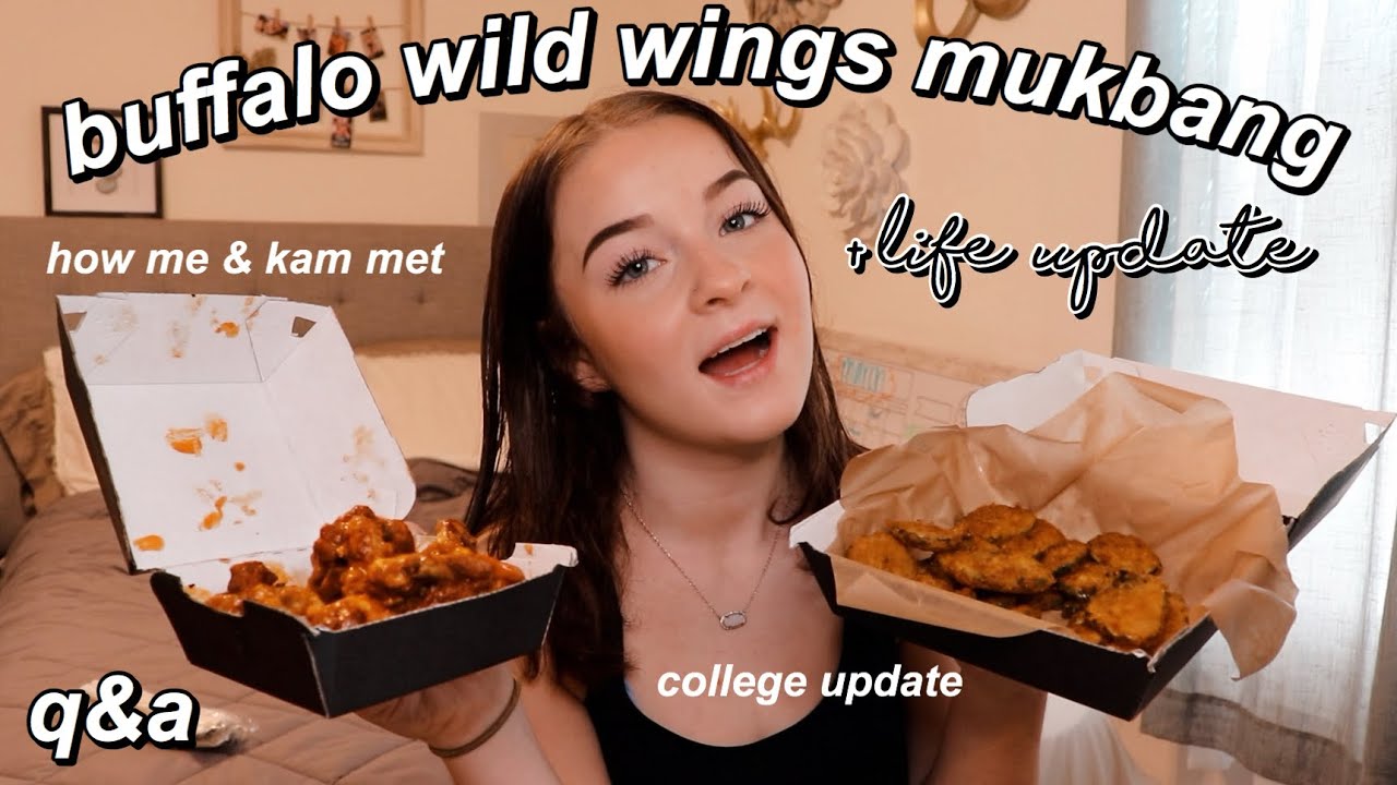Buffalo Wild Wings Mukbang + вопросы и ответы / последние новости