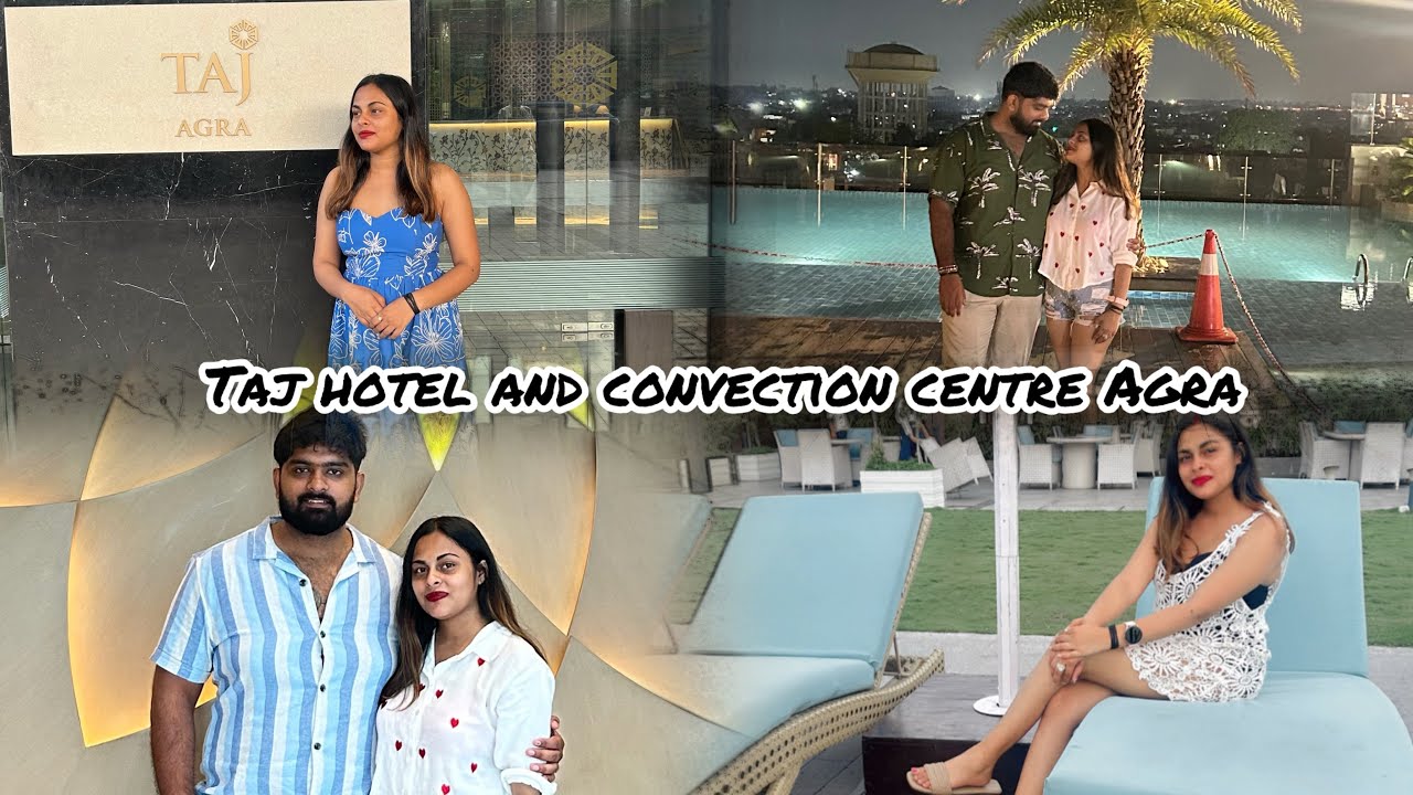 Taj hotel and convention centre Agra || couple staycation || Taj Mahal || Agra trip 😍🥹