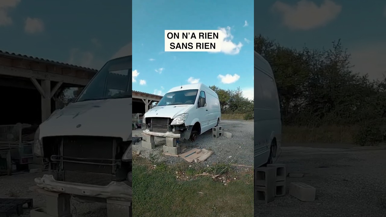 EP9 / Comment peindre en #raptor son #van #am&eacute;nag&eacute; ? #VANLIFE #humour #am&eacute;nagement