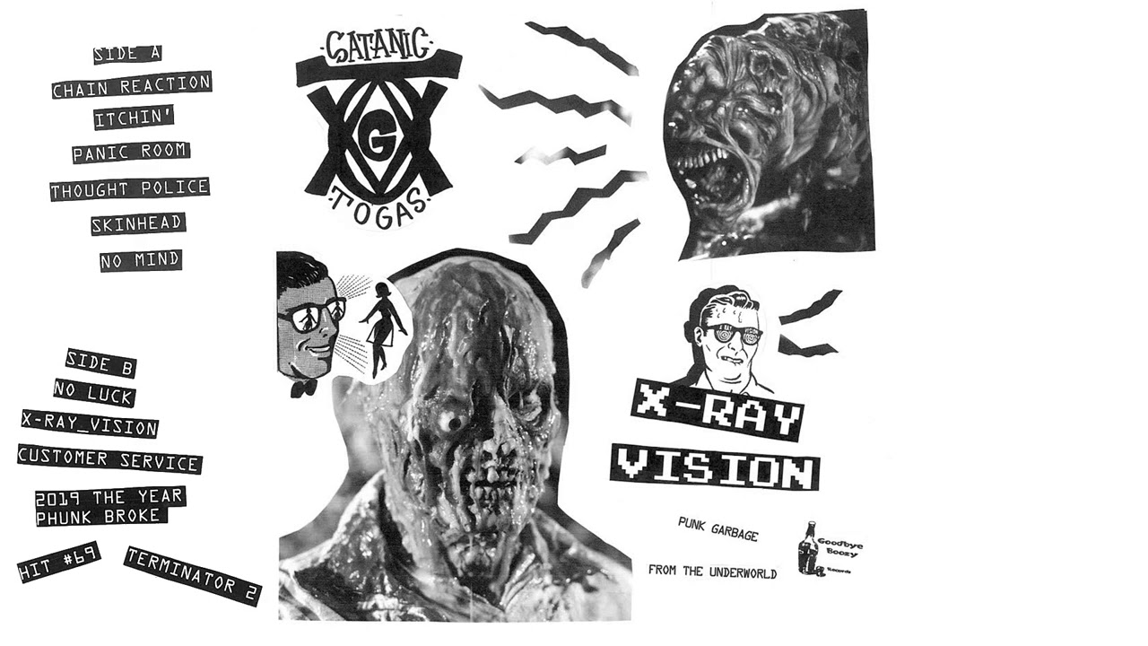 Satanic Togas - X-RAY VISION LP