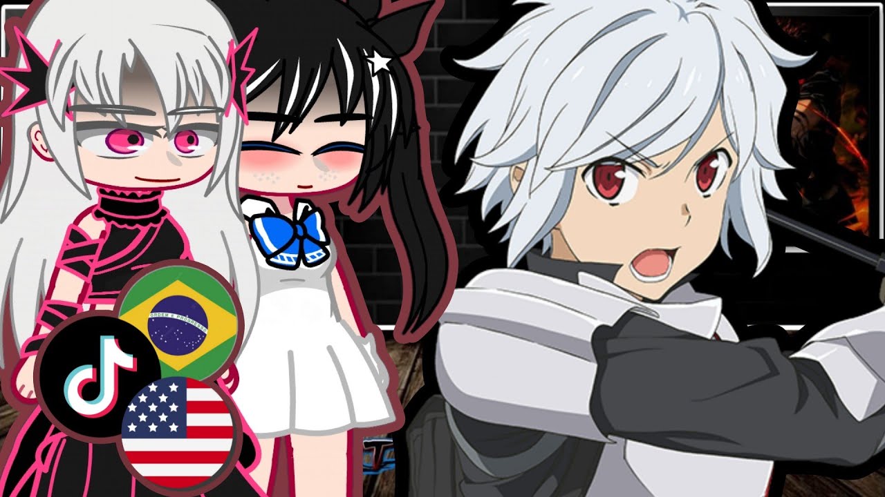 Danmachi react to bell (tik Toks) english 🇺🇲 and Portuguese🇧🇷 part