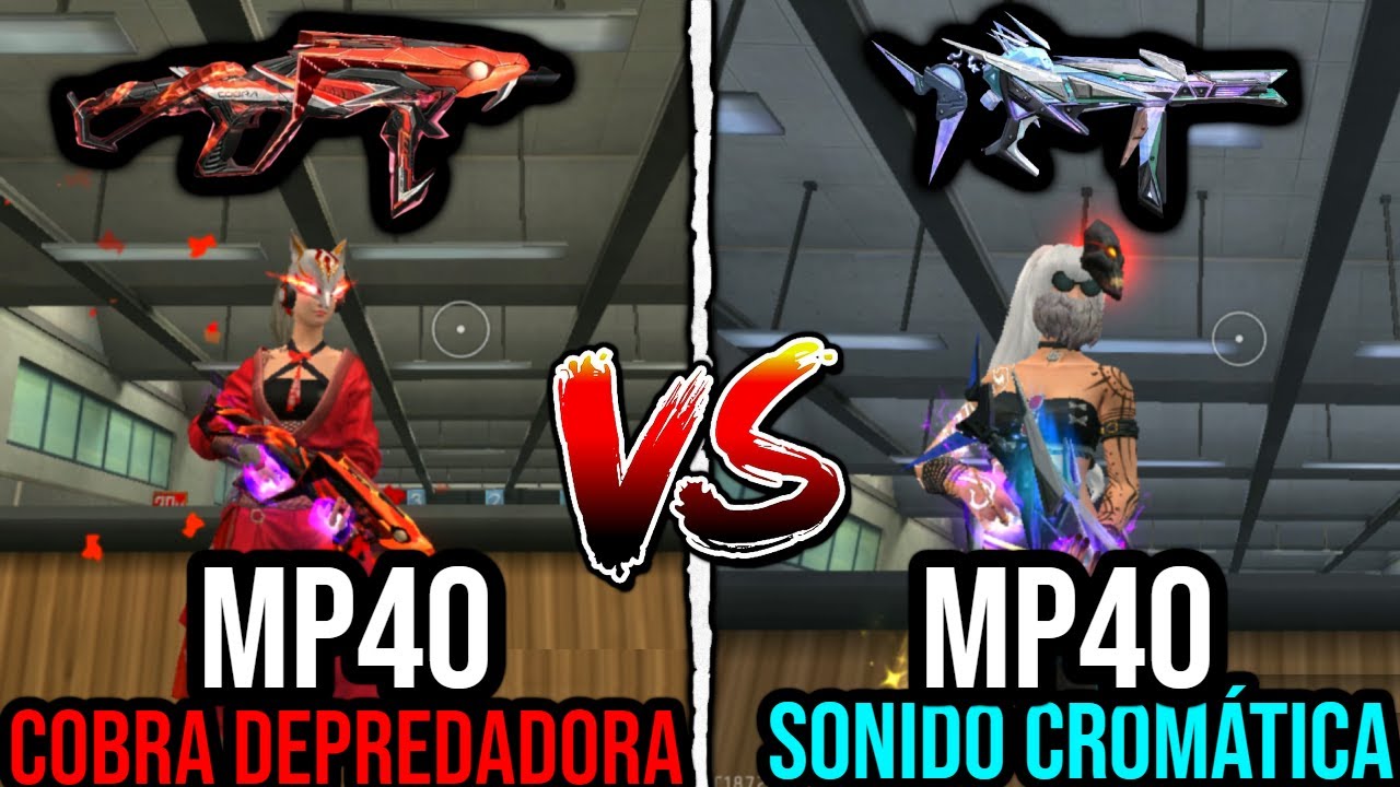 MP40 COBRA DEPREDADORA VS MP40 SONIDO CROMÁTICA - ¿QUÉ SKIN DE MP40 ES MEJOR? 🔥 | SHADOWGAMES