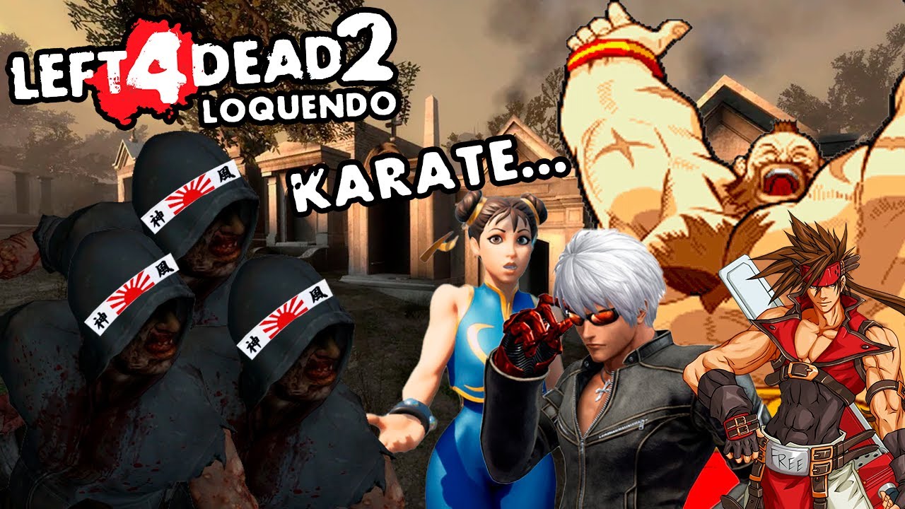 Hunter Locos Karatekas - Left 4 Dead 2 - Mutacion loquendo (Parroquia)