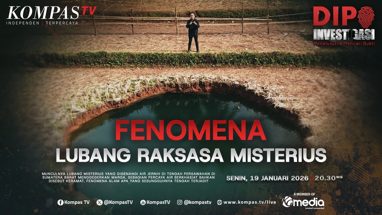 LIVE - Fenomena Lubang Raksasa Misterius | DIPO INVESTIGASI