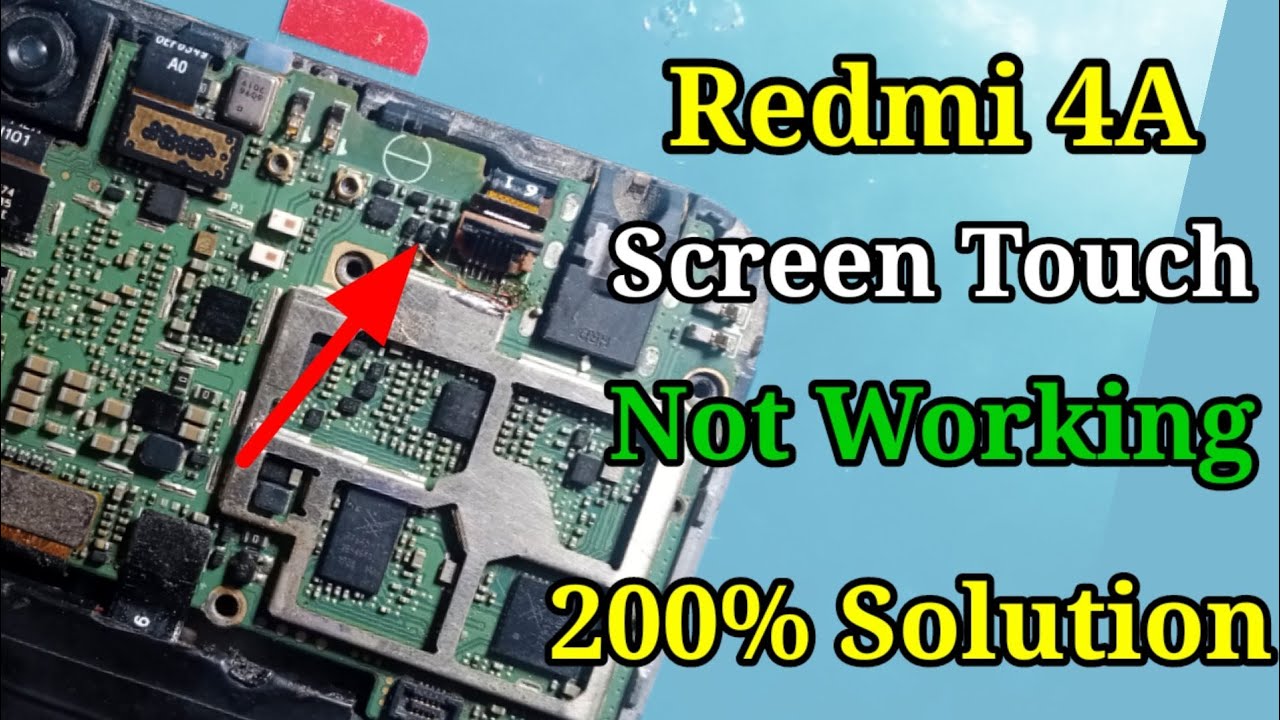 How To Repair Redmi 4A Touch Not Working Problem Solution,!! redmi 4a touch not working