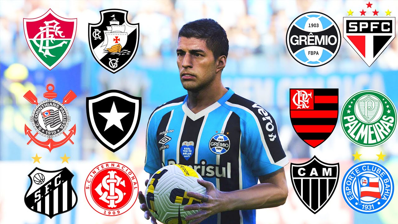 CAMPEONATO BRASILEIRO 2023 NOS PÊNALTIS COM OS NOVOS TIMES DA SÉRIE A - PES 21