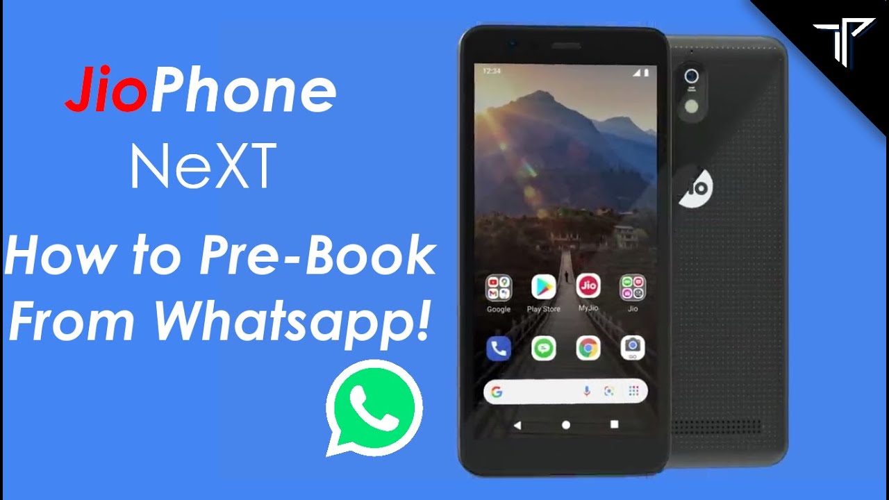 How to Prebook JioPhone Next from Whatsapp! Pre-Booking offers on JioPhone Next!