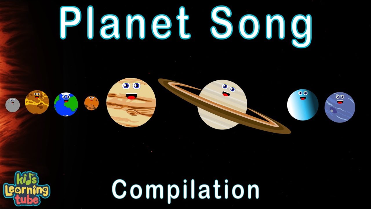 The Planet Song | Space Explained by KidsLearningTube