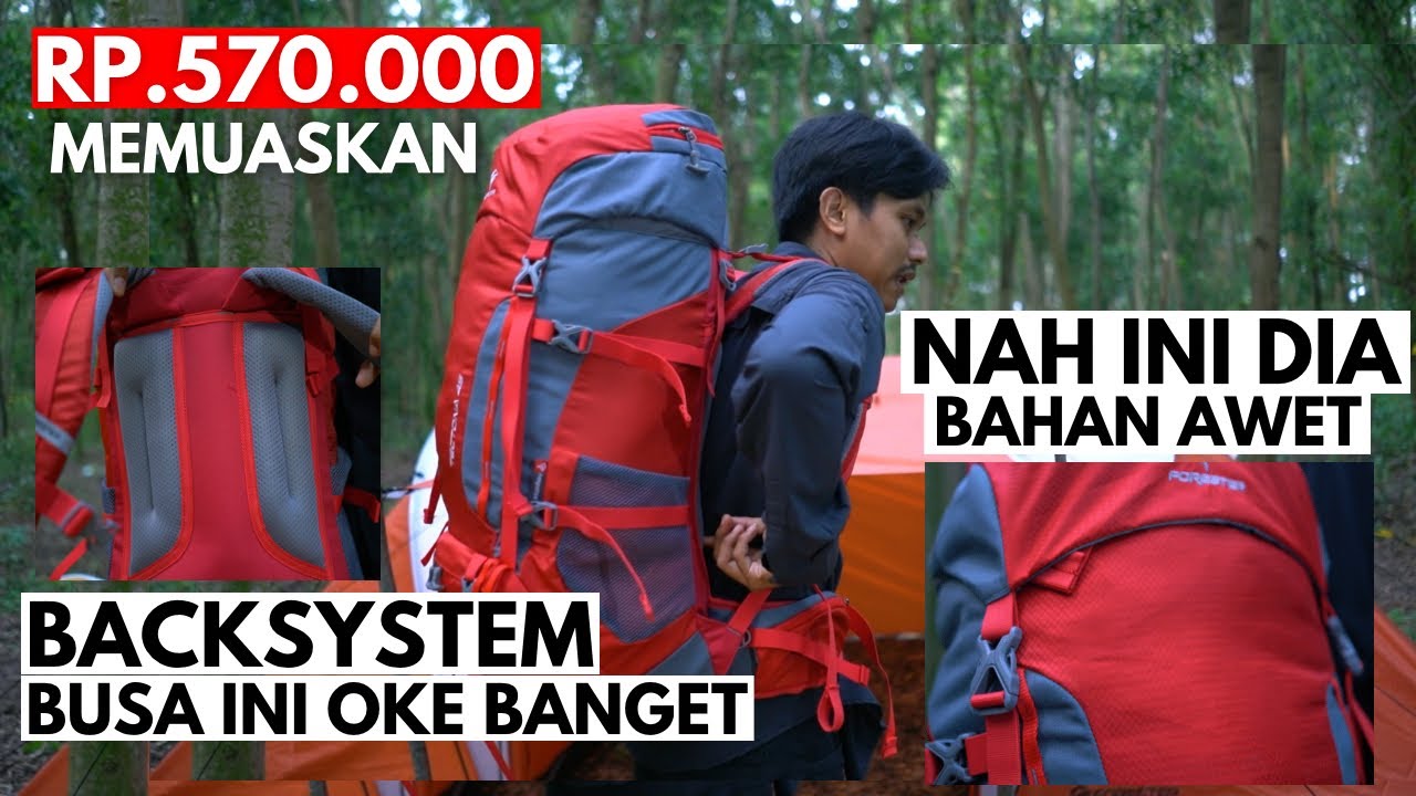 500 RIBUAN | REVIEW CARRIER FORESTER TECTONA 45L