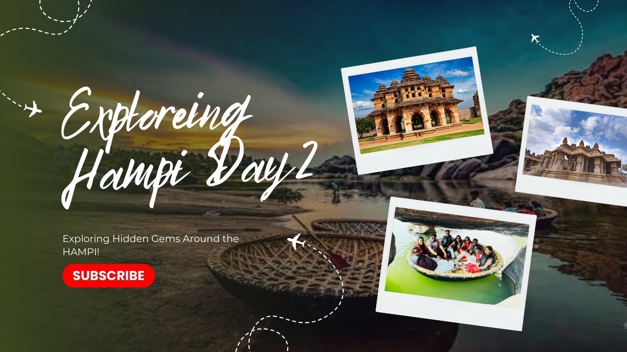 Hampi Day 2 Vlog 😍 | Stone Chariot, Musical Pillars, Temples & Sunset Views