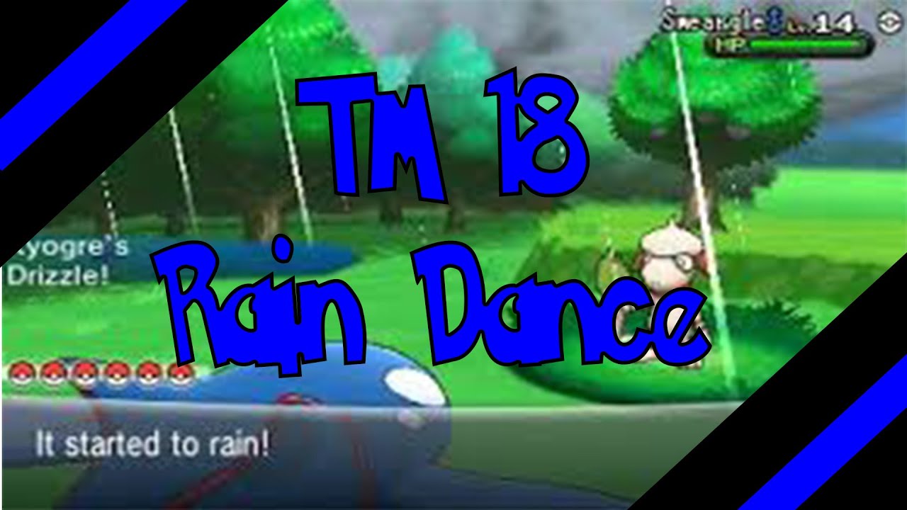 How To Get TM 18 - Rain Dance In Omega Ruby and Alpha Sapphire (Oras)