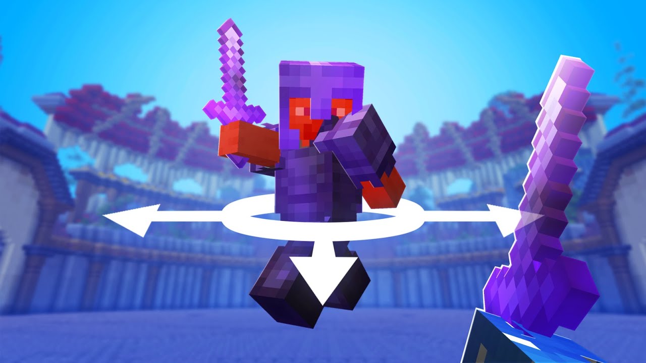 How To Hit Players In ANY Direction - Minecraft Knockback Displacement Tutorial