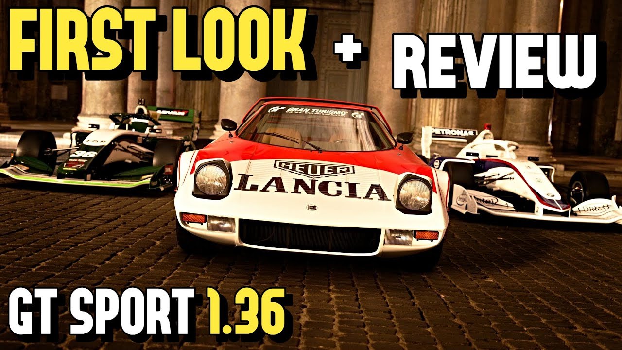 FIRST LOOK & Review of GT SPORT 1.36 Update!! (5 New Cars!)