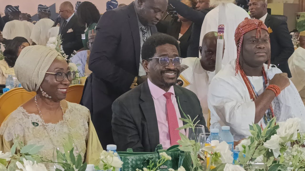 The Great Ooni of Ife at CIOD 19TH Presidential Investiture