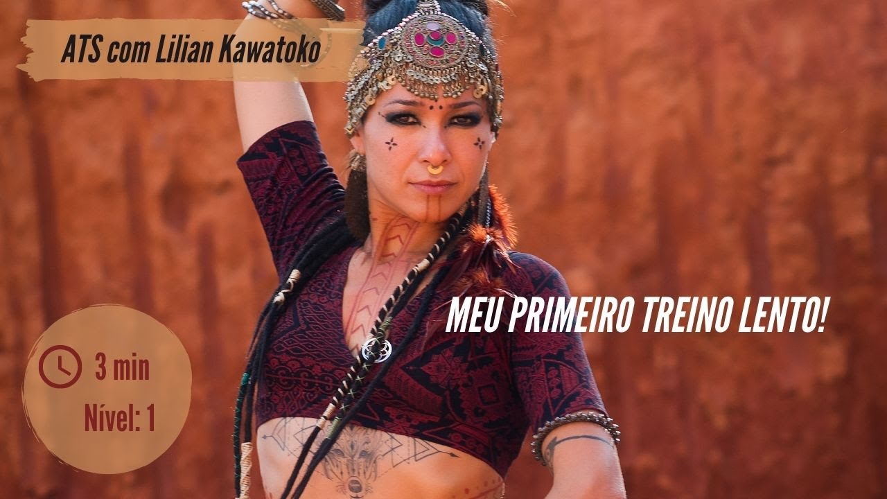 Dance Tribal | ATS - Meu primeiro treino lento - 3 minutos