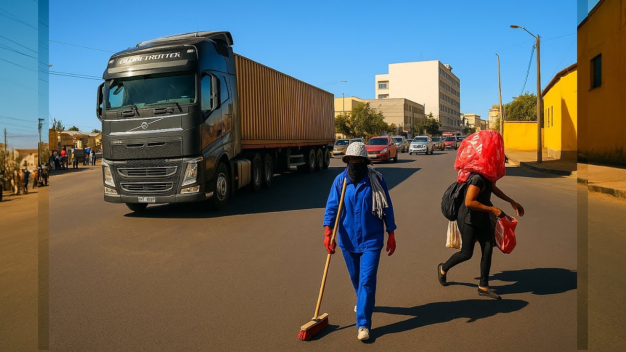 DISCOVER THE STREETS OF LUBANGO IN SOUTHERN ANGOLA 2025 【 4K UHD 】