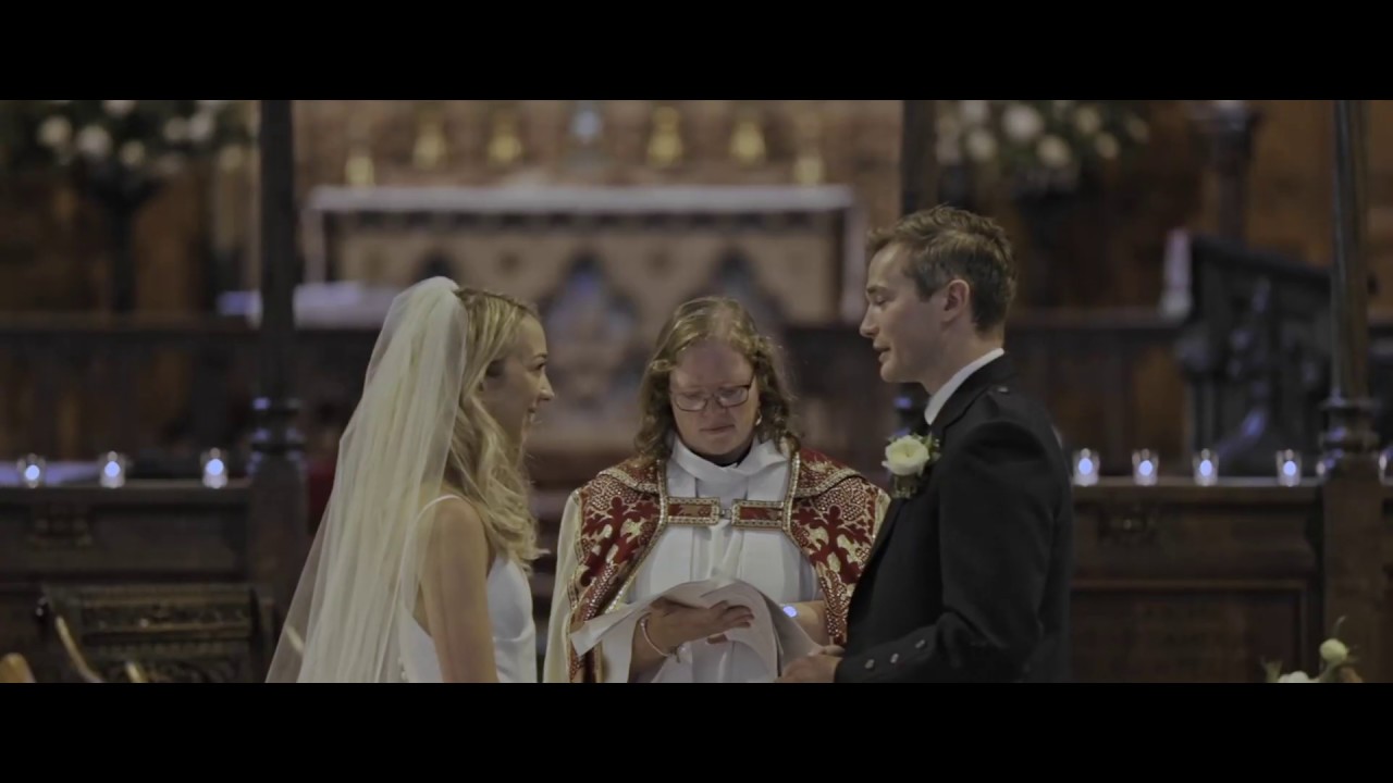 Inverness wedding video, Cathedral and Achnagairn Estate - Marie Pier and Samuel wedding film