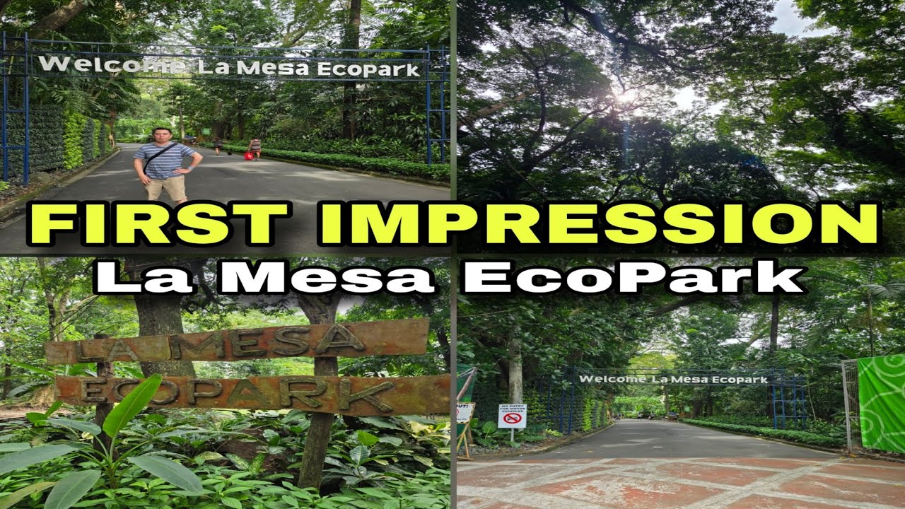 FIRST IMPRESSION | Grabe! ang Linis ng La Mesa Ecopark sa Fairview Nova, Quezon City, Metro Manila